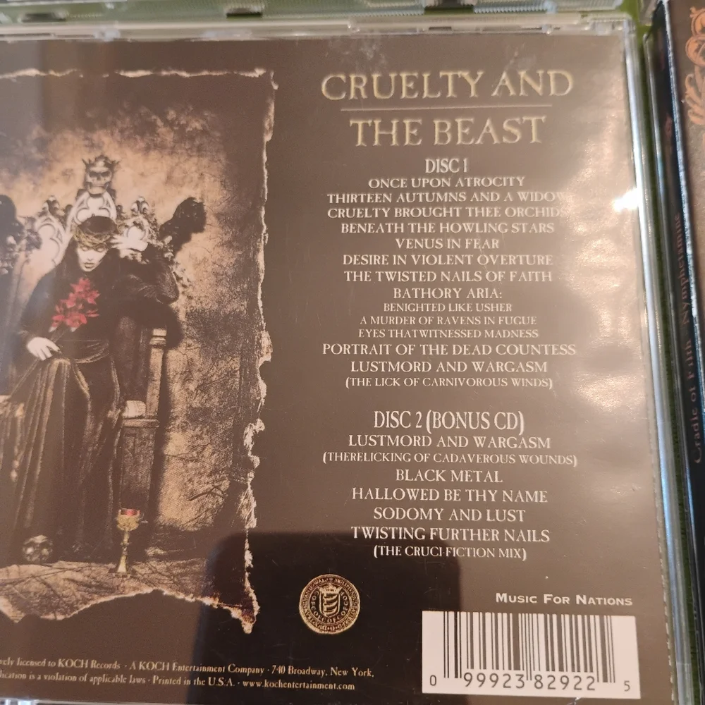 Cradle of Filth CD Set of 4 Albums - Picture 7 of 14